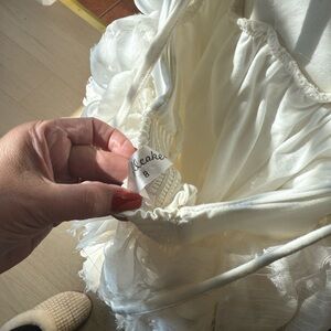 Dollcake Cream Formal Kids Dress